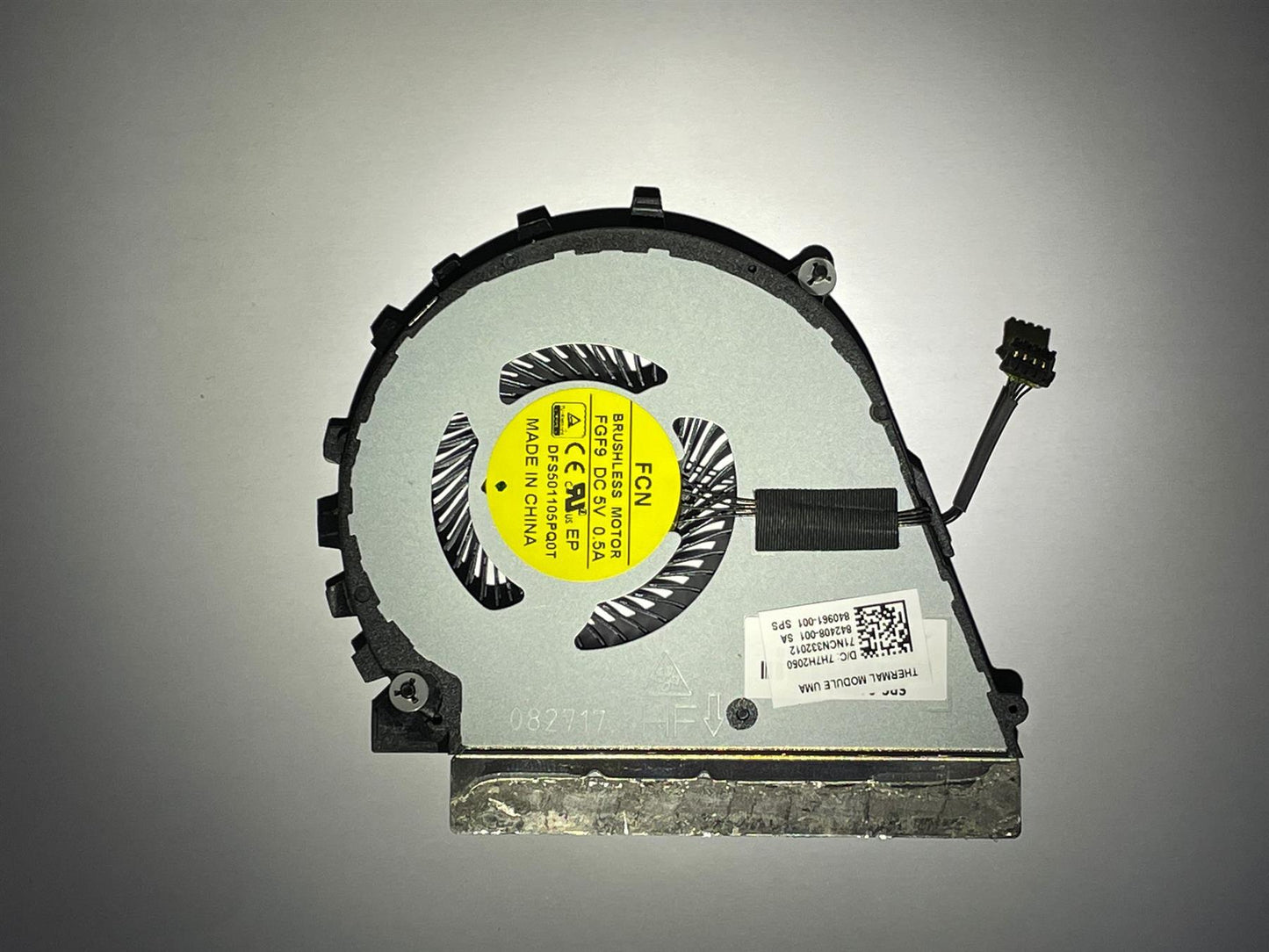 For HP ZBook Studio G3 840961-001 842408-001 CPU Processor Fan Cooler Cooling Left or Right