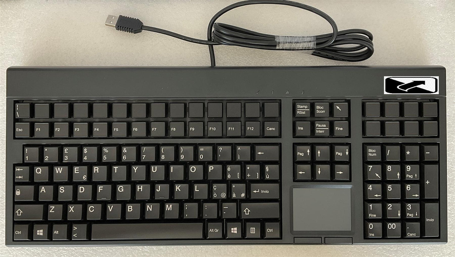 For HP CHERRY G86 71401 L71004-061 L72493-061 Italian Italy POS USB Keyboard NEW