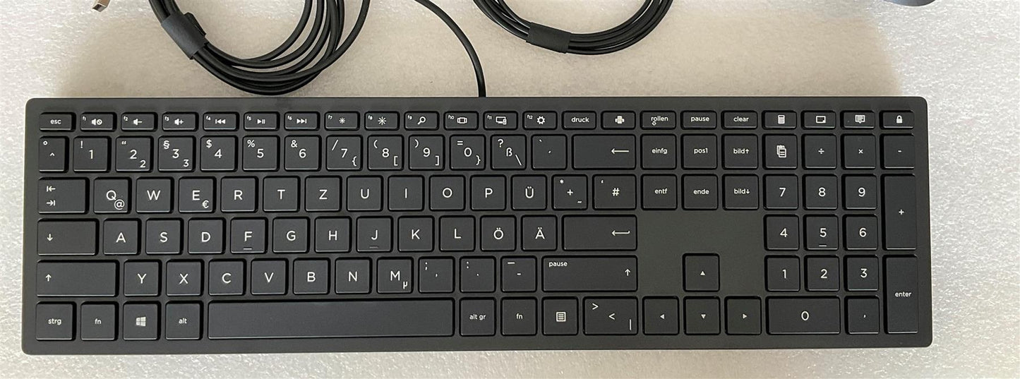 For HP Lifestyle TPC-P001K 928923-041 German Germany Layout USB Keyboard NEW