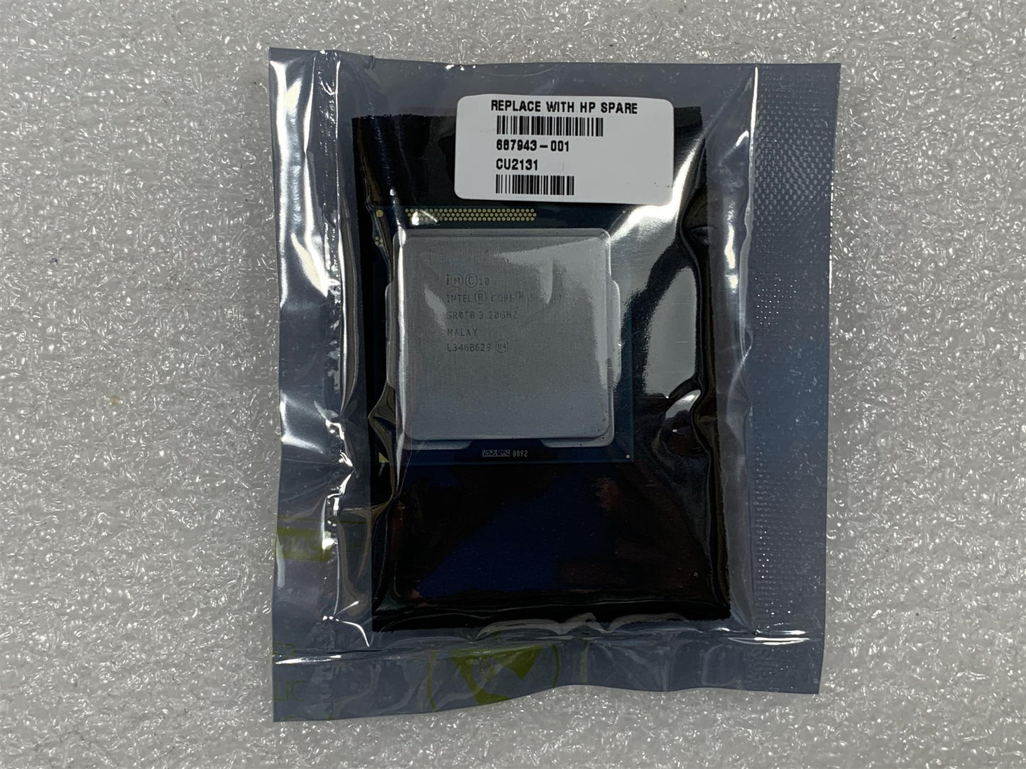 HP 687943-001 Intel Core i5-3470 3.20GHz Quad-Core CPU Processor SR0T8 NEW