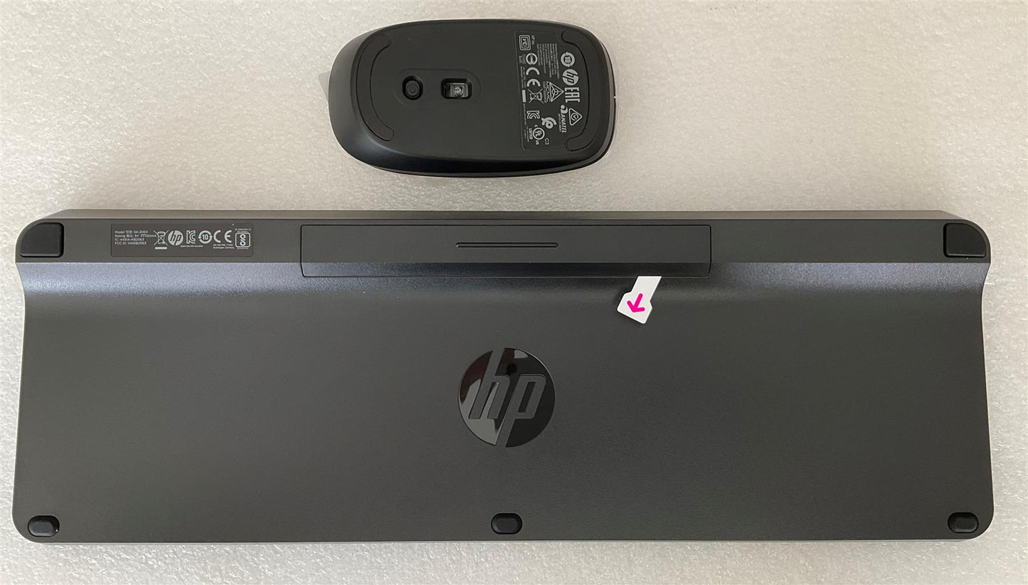 HP Yellowstone Vesuvius 801523-151 801523-152 Greek USB Wireless Keyboard Mouse