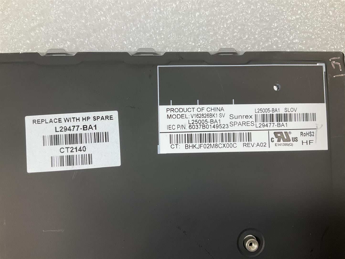 HP EliteBook 850 G5 G6 755 G5 L29477-BA1 Slovenia Slovenian Backlight Keyboard