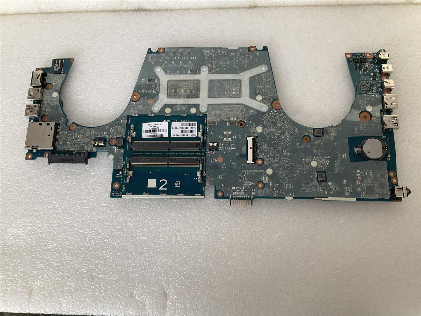 for HP ZBook 15 G5 L28699-001 Intel i7-8850H DSC NVIDIA P2000 4GB Motherboard