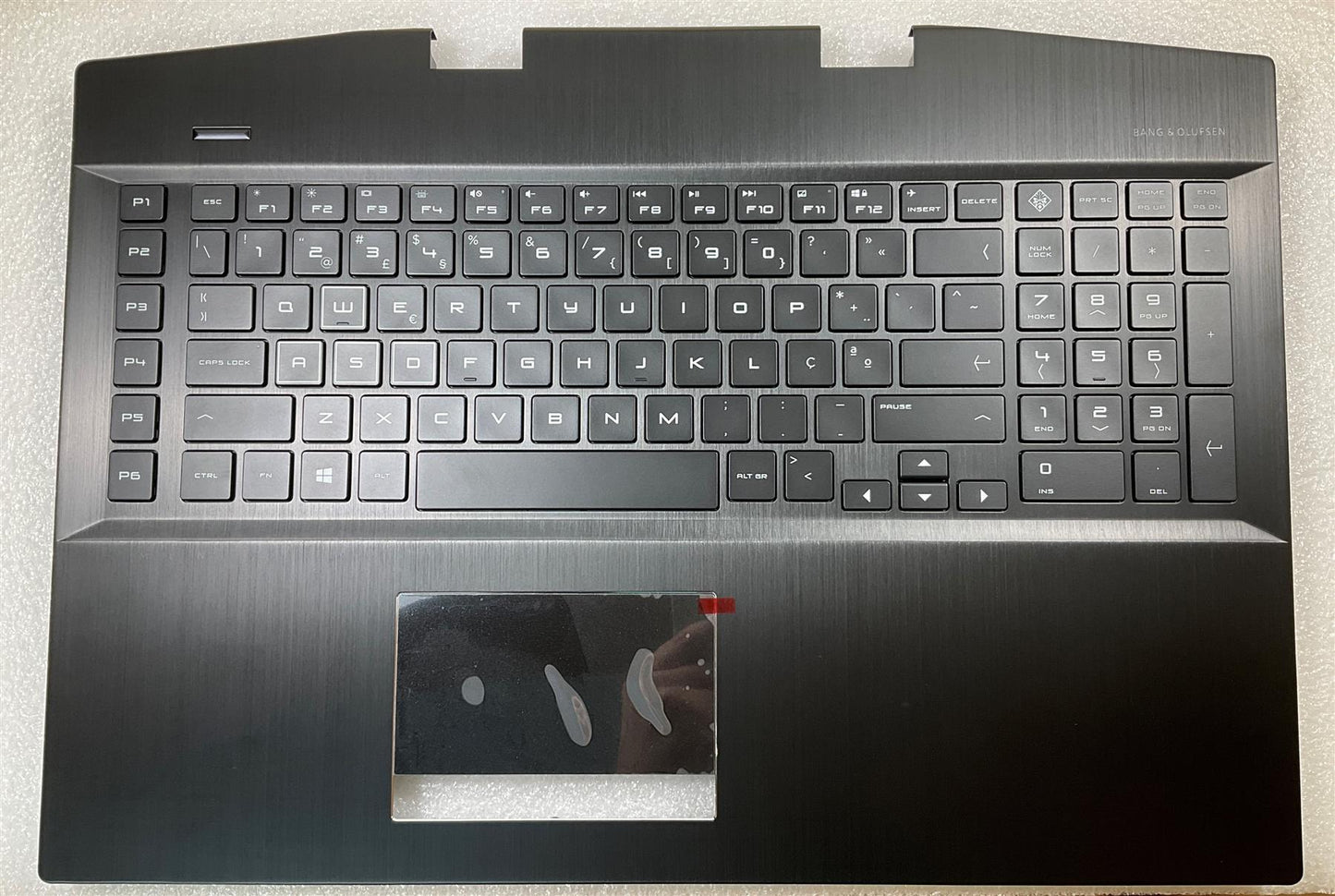 HP Omen 17-CB L63808-131 L62863-131 Portuguese Portugal Keyboard Palmrest NEW