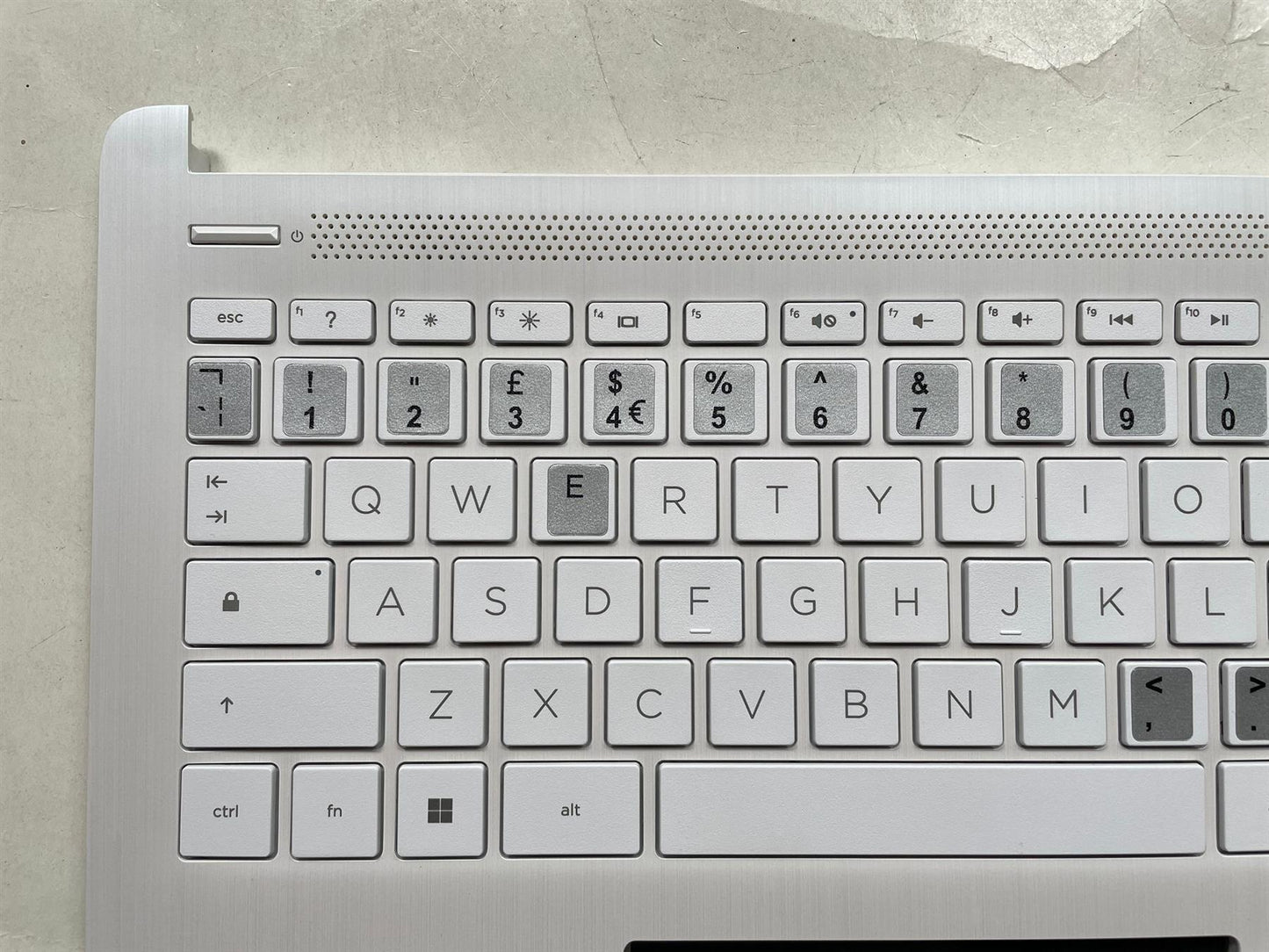 HP 14-DQ 14S-DQ 14-FQ 14S-FQ L61508-031 L68616-031 UK English Keyboard Palmrest Stickers
