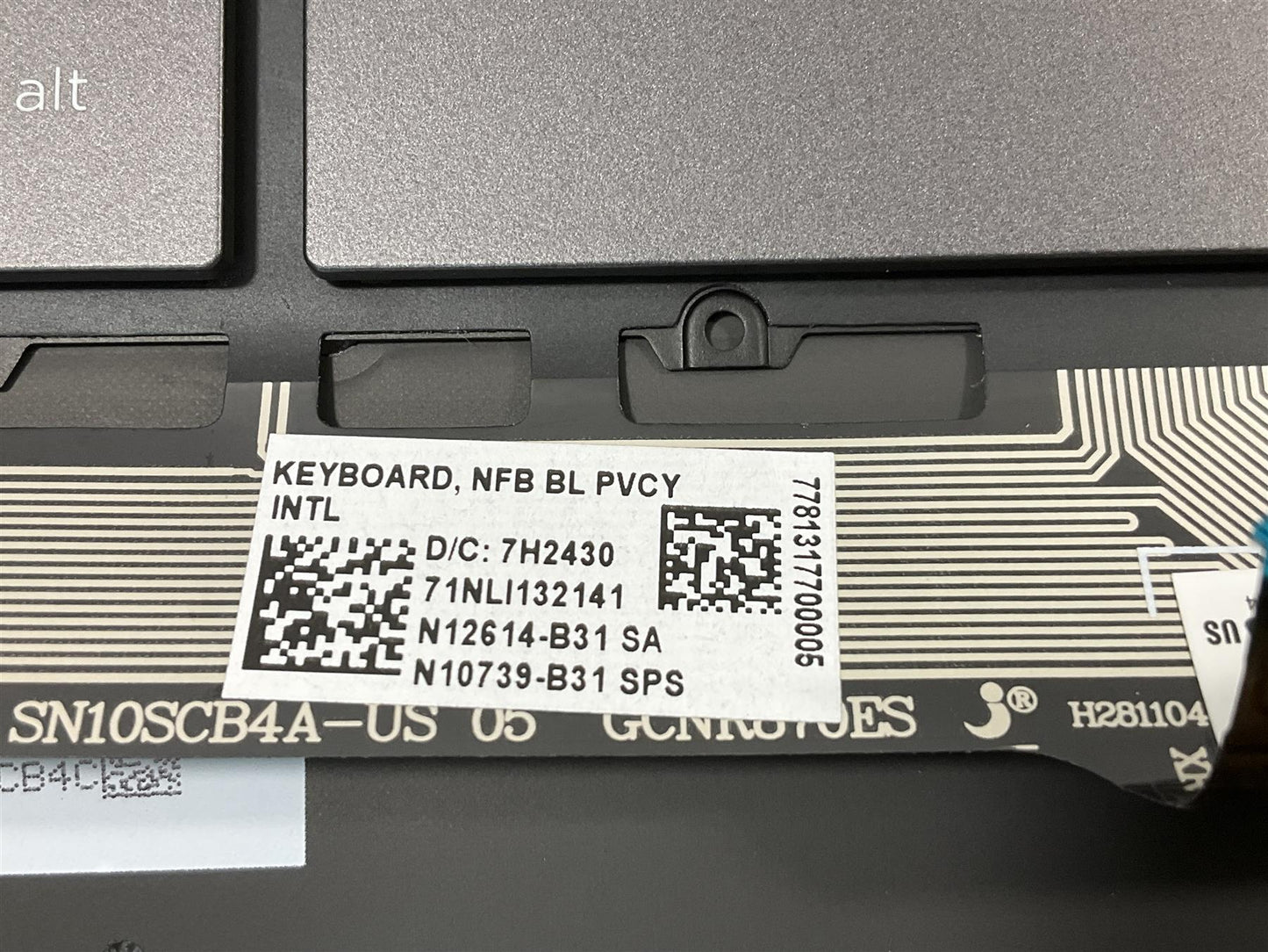 for HP Spectre X360 14-EF N12614-B31 N10739-B31 US International Keyboard NEW
