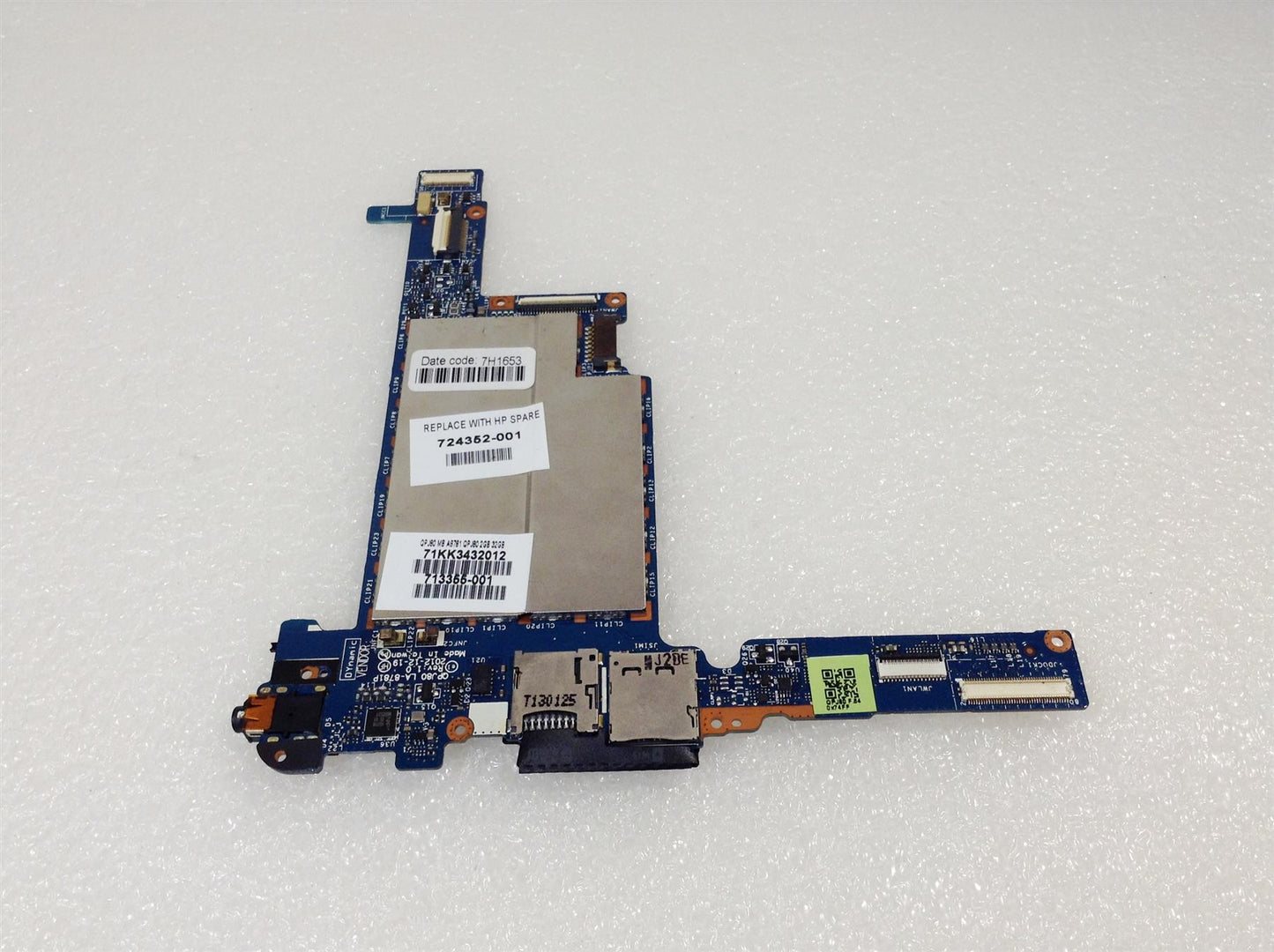 Hp 900 1000 724351-001 MotherBoard Intel Atom z2760 2 GB RAM 32GB storage flash NEW