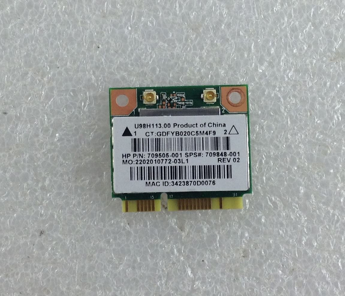 HP Pavilion 15 n096sa F4T58EA Wifi Wi-Fi WLAN Wireless Card Mini PCI-E RTL8188EE