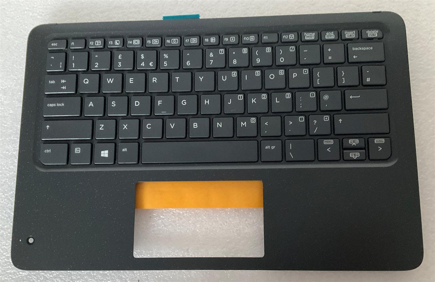 for HP ProBook x360 11 G4 EE L58584-031 UK English Keyboard Top Cover Palmrest