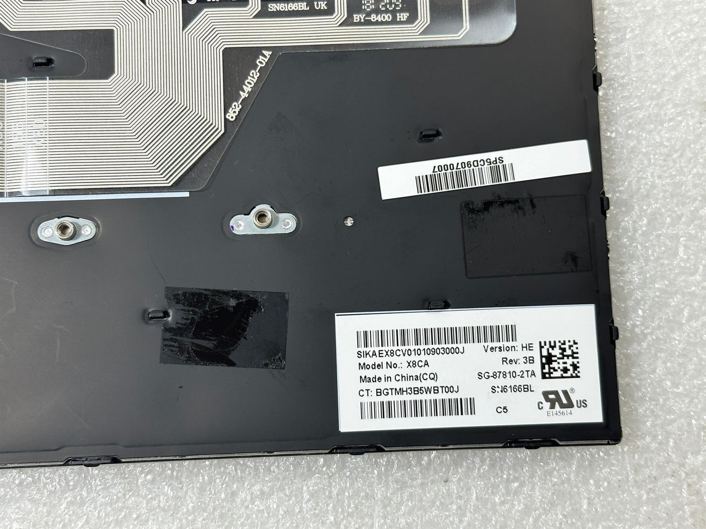 With Stickers, See Photos - A111 L01027-031 - L01027-031 - HP ProBook 450 G5 455 G5 L01028-031 English UK Keyboard Genuine With STICKER NEW
