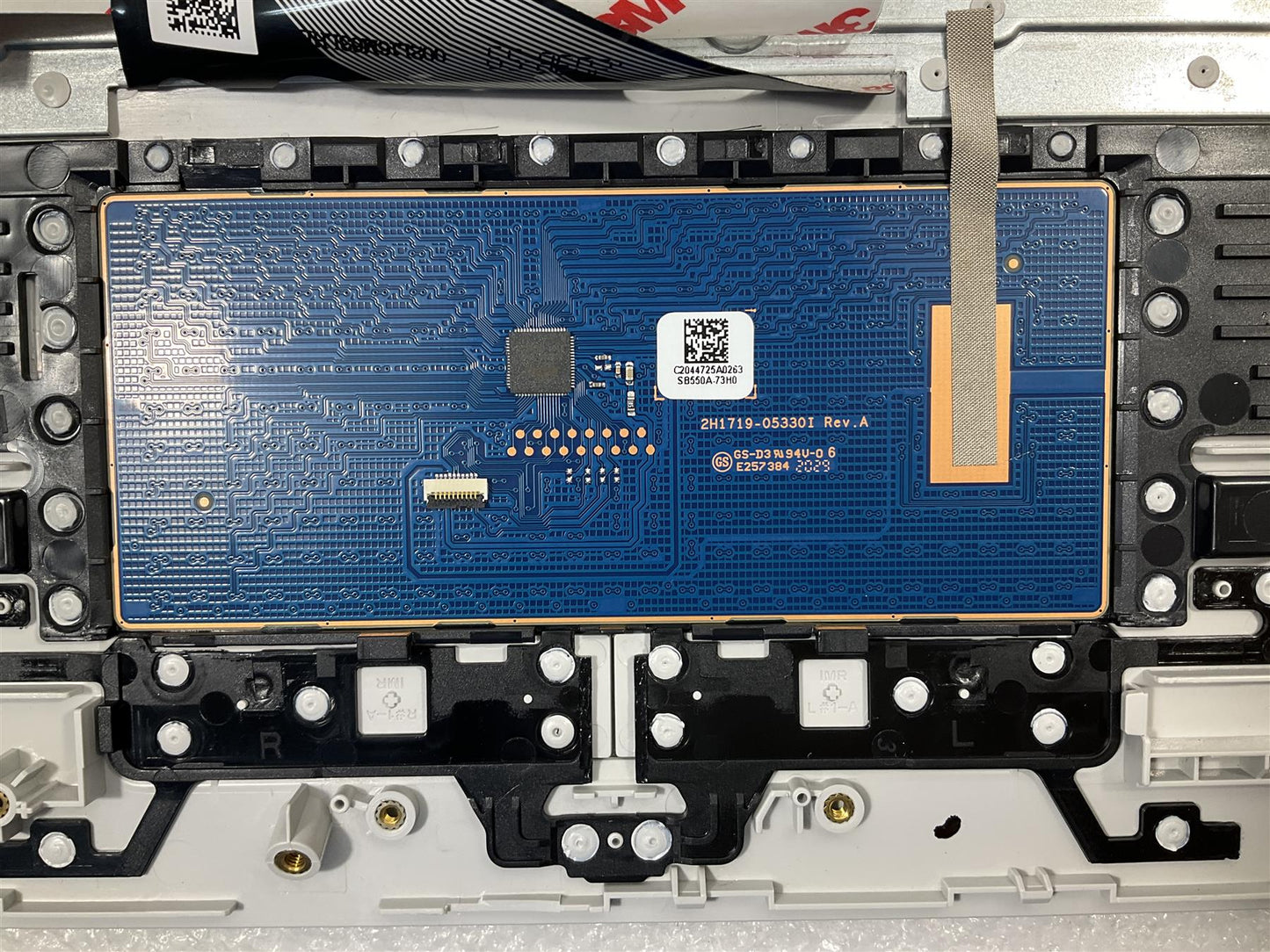 For HP 17 LAPTOP 17-BY M01206-041 L92790-041 German GR Palmrest Keyboard NEW