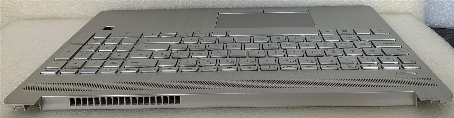 HP 15-DW HP 15-GW 15S-DU L53740-A41 L52154-A41 Belgian Belgium Keyboard Palmrest