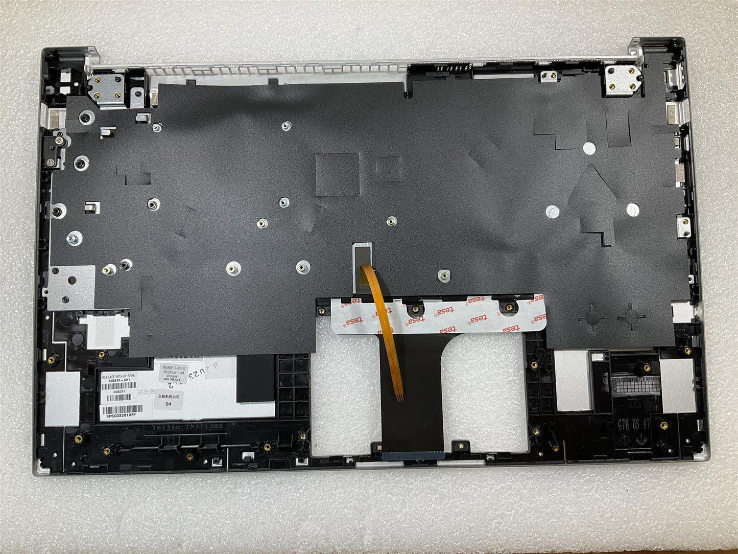 HP Pavilion 15-EH 15-EG N05644-DH1 Danish Finnish Norwegian Keyboard Palmrest