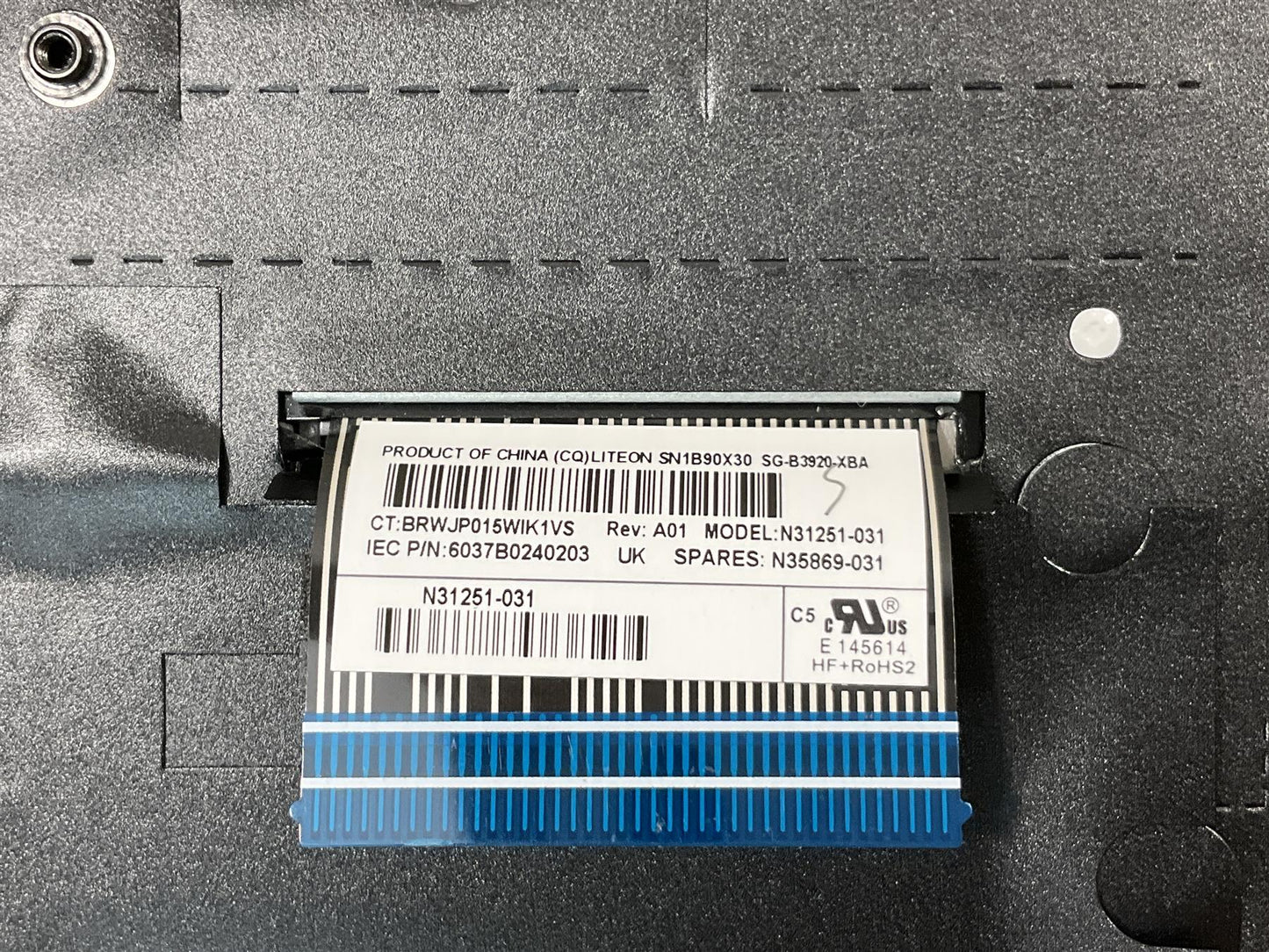 For HP Laptop 14-EM 14-EP N38396-031 N35869-031 UK English Palmrest Keyboard NEW
