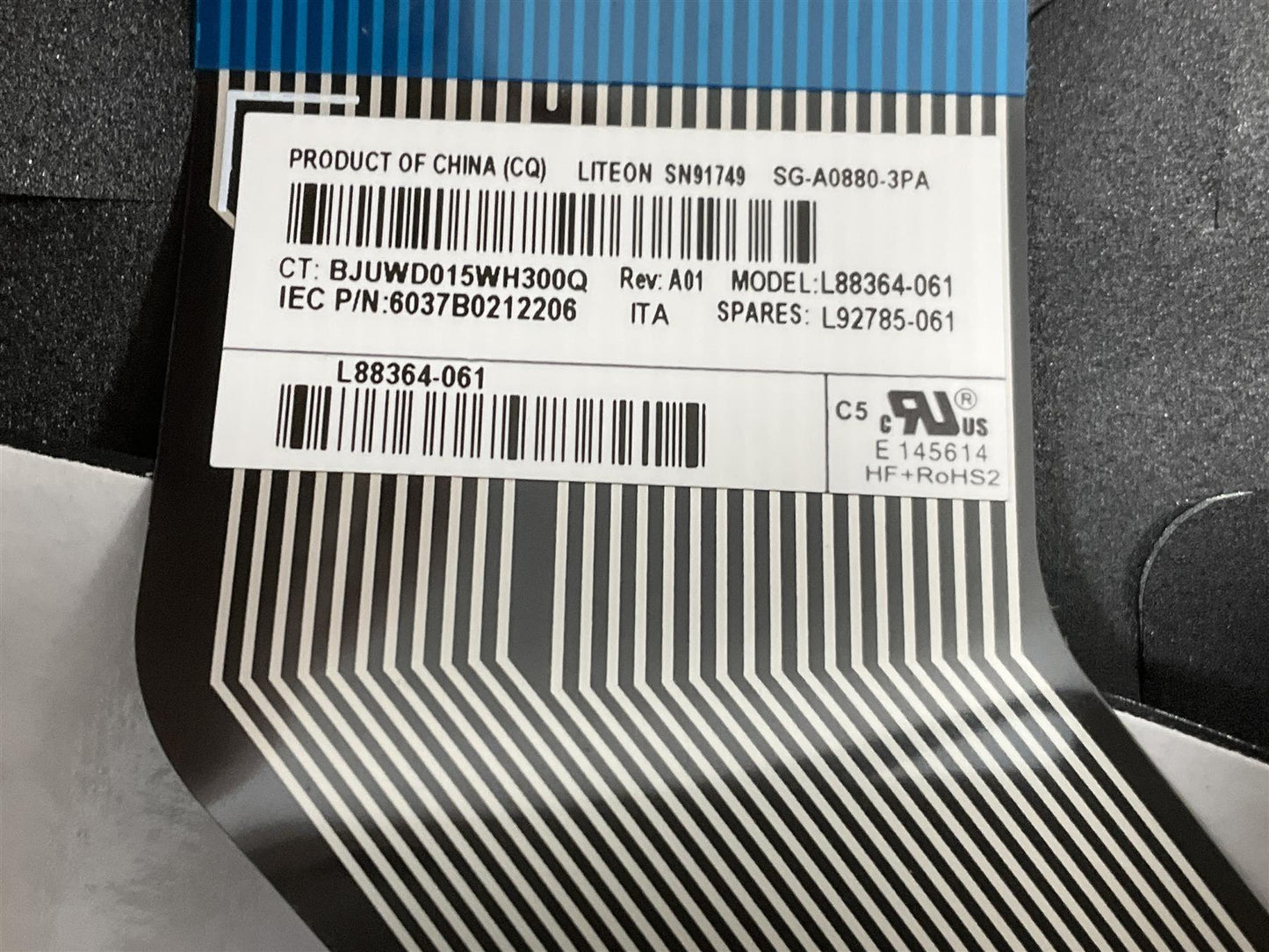 For HP 17Z-CA 17-BY 17-CA M00404-061 L92786-061 Italian IT Palmrest Keyboard NEW