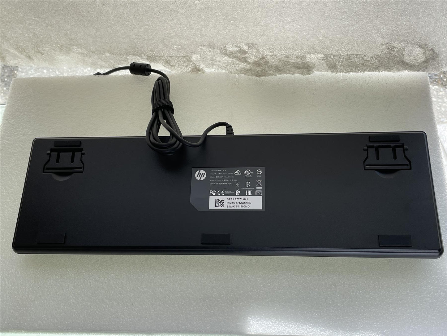HP Pavilion Gaming Keyboard 550 9LY71AA#ABD L97571 German Layout Keyboard NEW