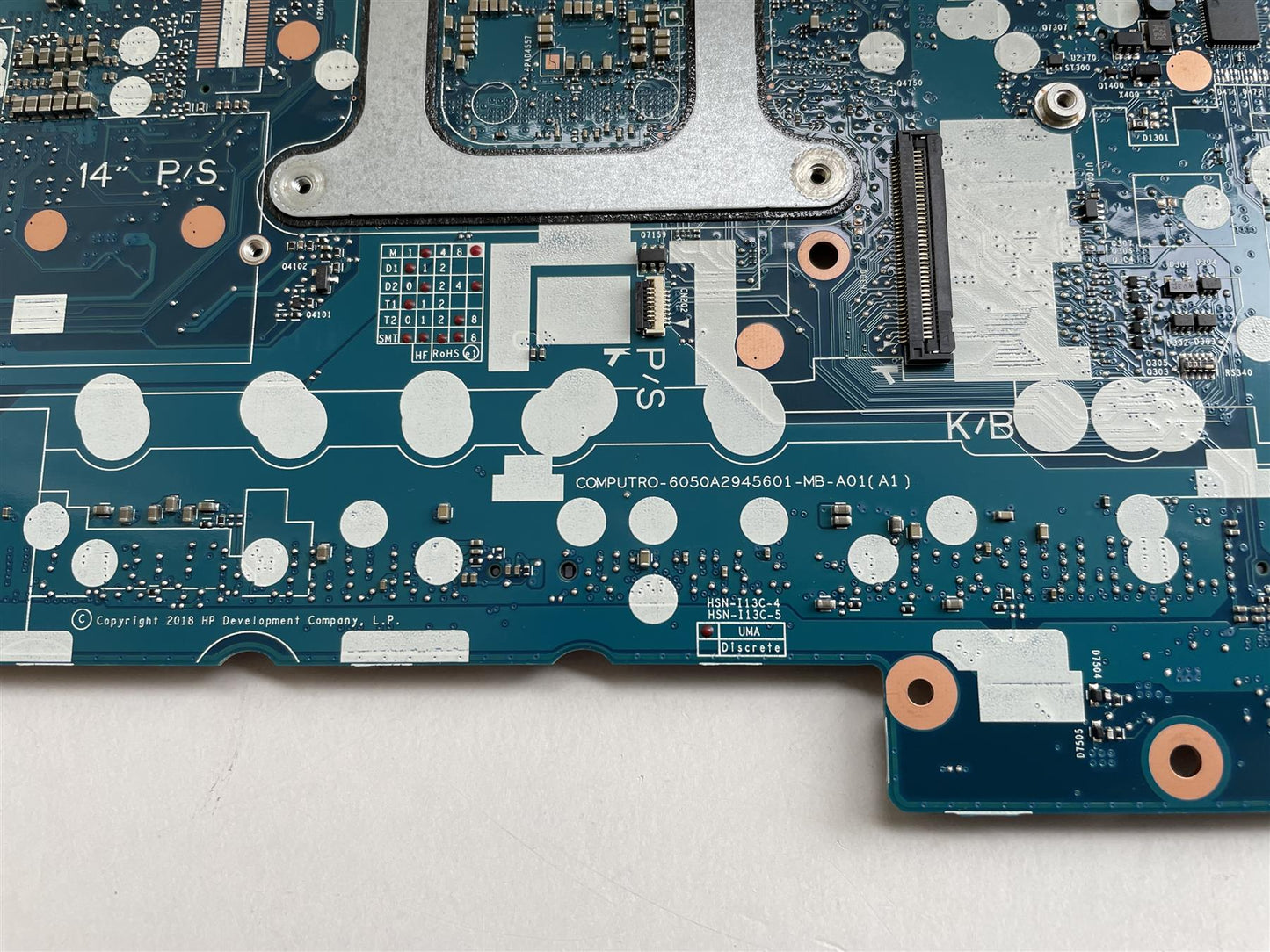 A111 - L43960 UMA - HP Elitebook 840 G5 Motherboard L15513-601 SPS-MB DSC i5-7200U WIN