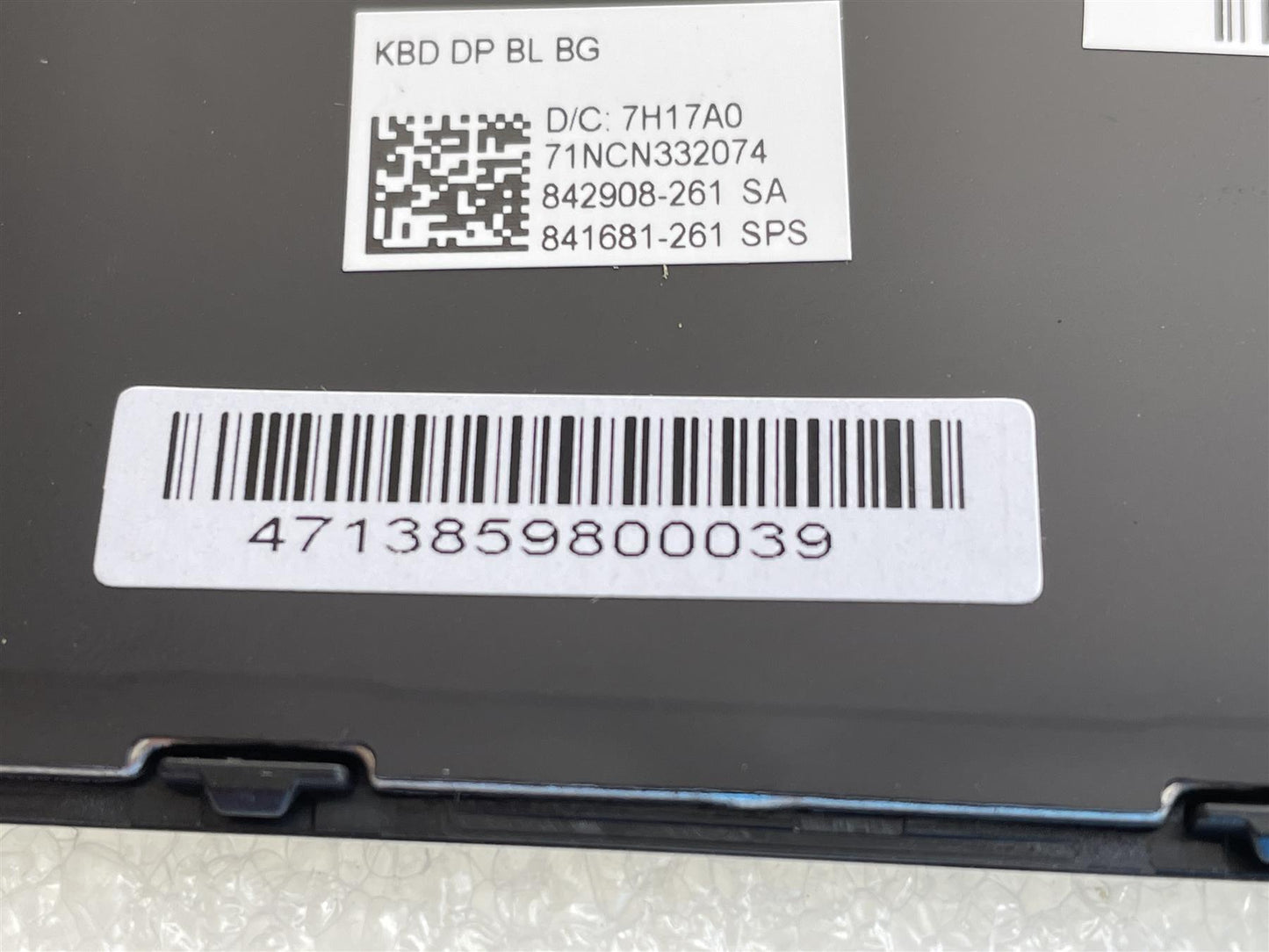 For HP ZBook Studio G3 841681-261 Keyboard Bulgarian Genuine Original NEW