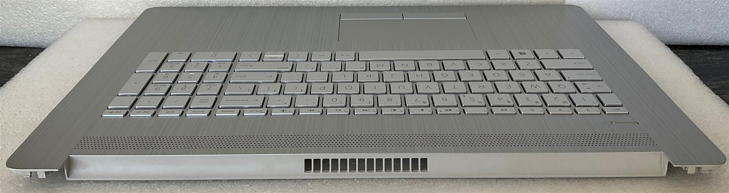 HP LAPTOP 17-BY 17-CA M01205-B31 L92789-B31 US int. English International also named dutch Keyboard Palmrest