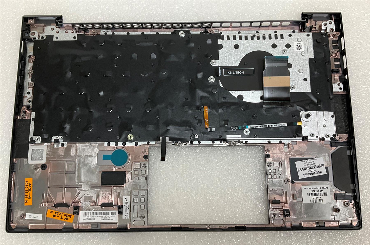 for HP ZBook Firefly 14 G7 M07132-041 Germany German UMA Keyboard Palmrest NEW