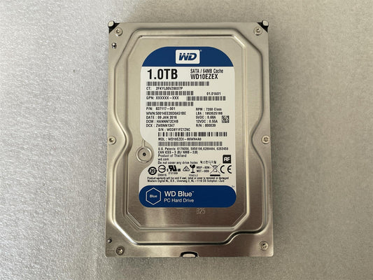 For HP 837117-001 Western Digital WD10EZEX HDD Hard Disk Drive 1TB 3.5 SATA