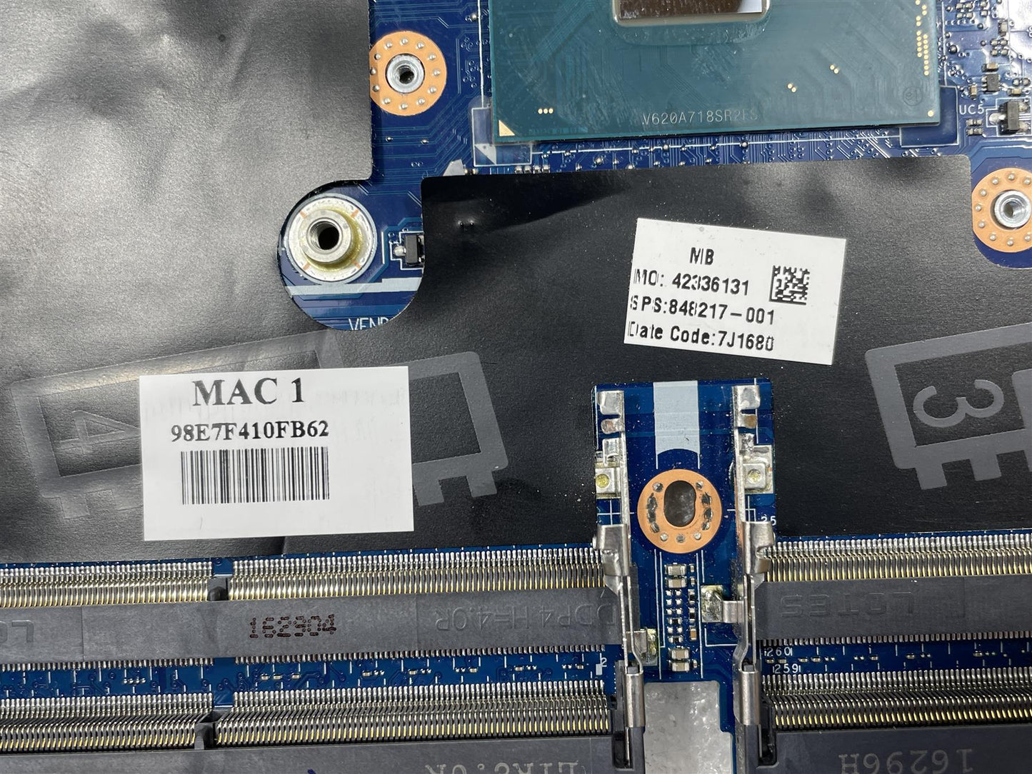 For HP ZBook 15 G3 Mobile Workstation 848217-601 Motherboard Intel i5-6440HQ NEW