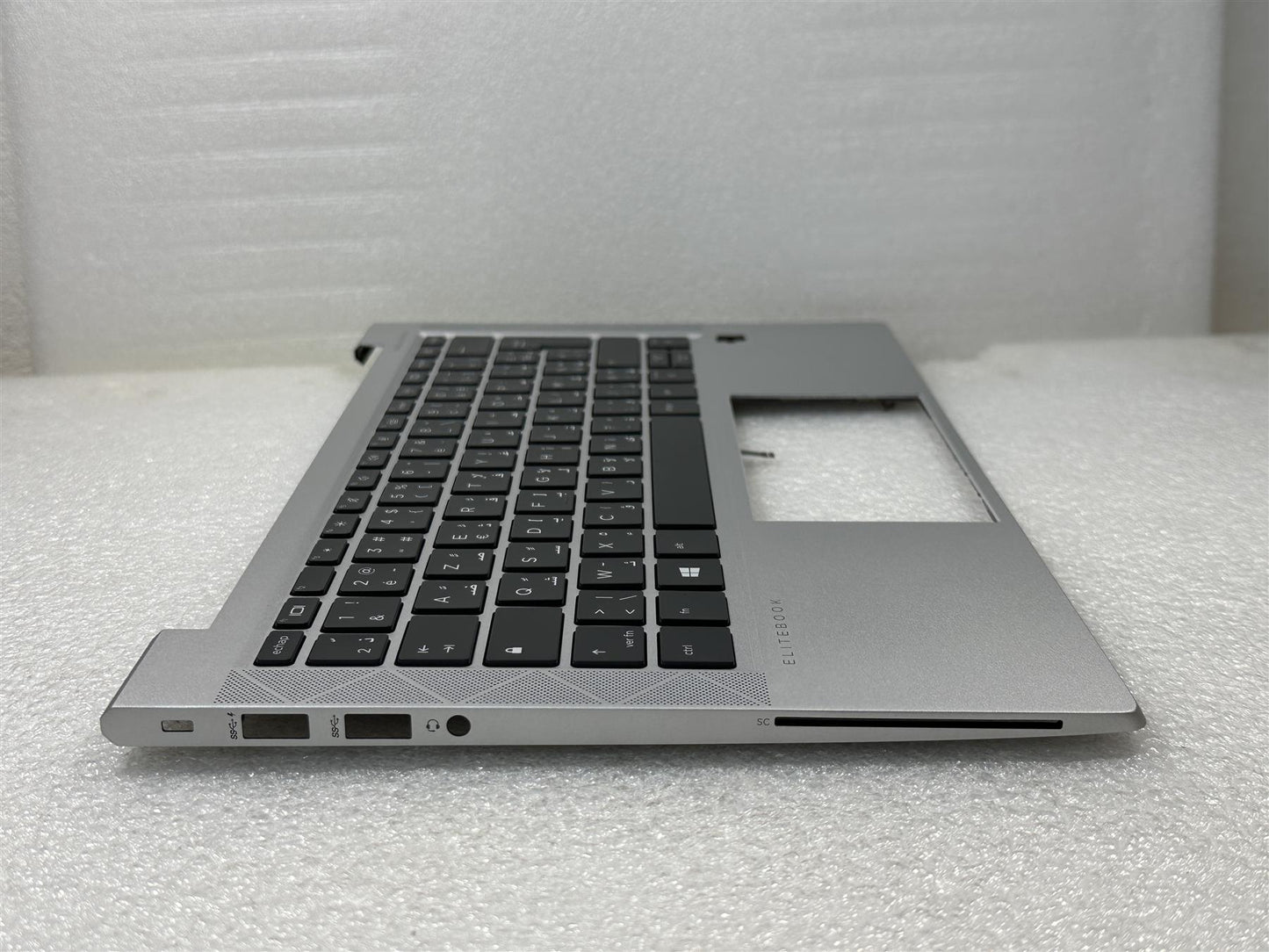 For HP EliteBook 830 G8 AZERTY Arabic M36413-FP1 Palmrest Keyboard Top Cover NEW