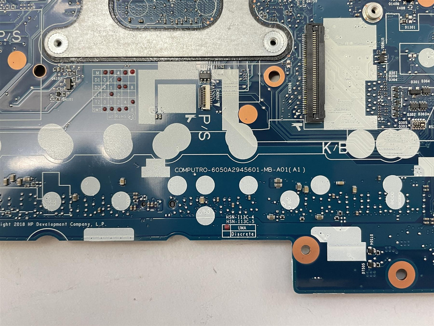 A111 L15513 - For HP EliteBook 840 G5 L43960-001 Motherboard UMA i7-7600U