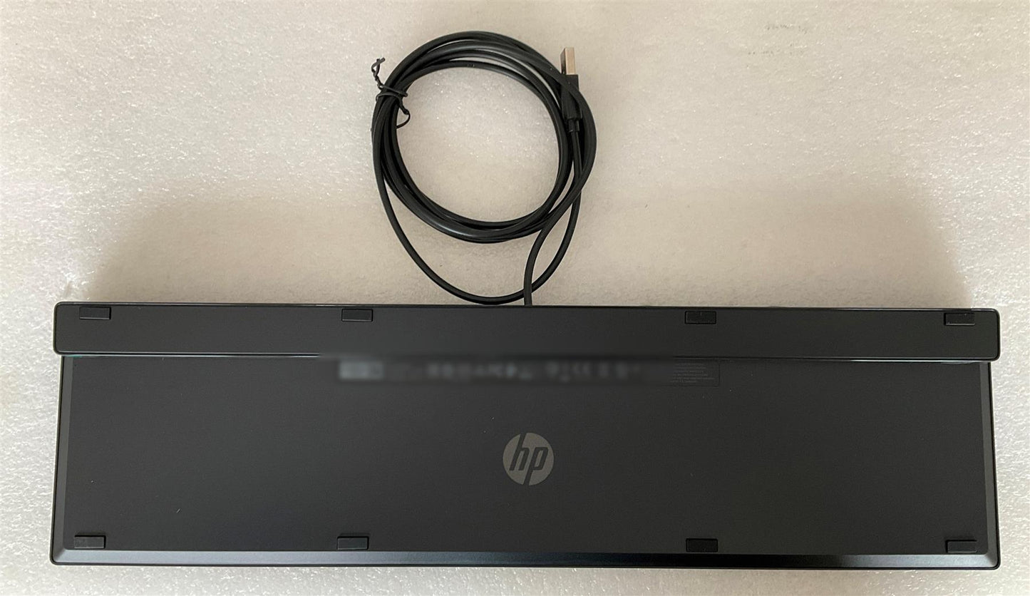 HP Lifestyle TPC-P001K 928923-031 USB Wired UK English Keyboard With Stickers