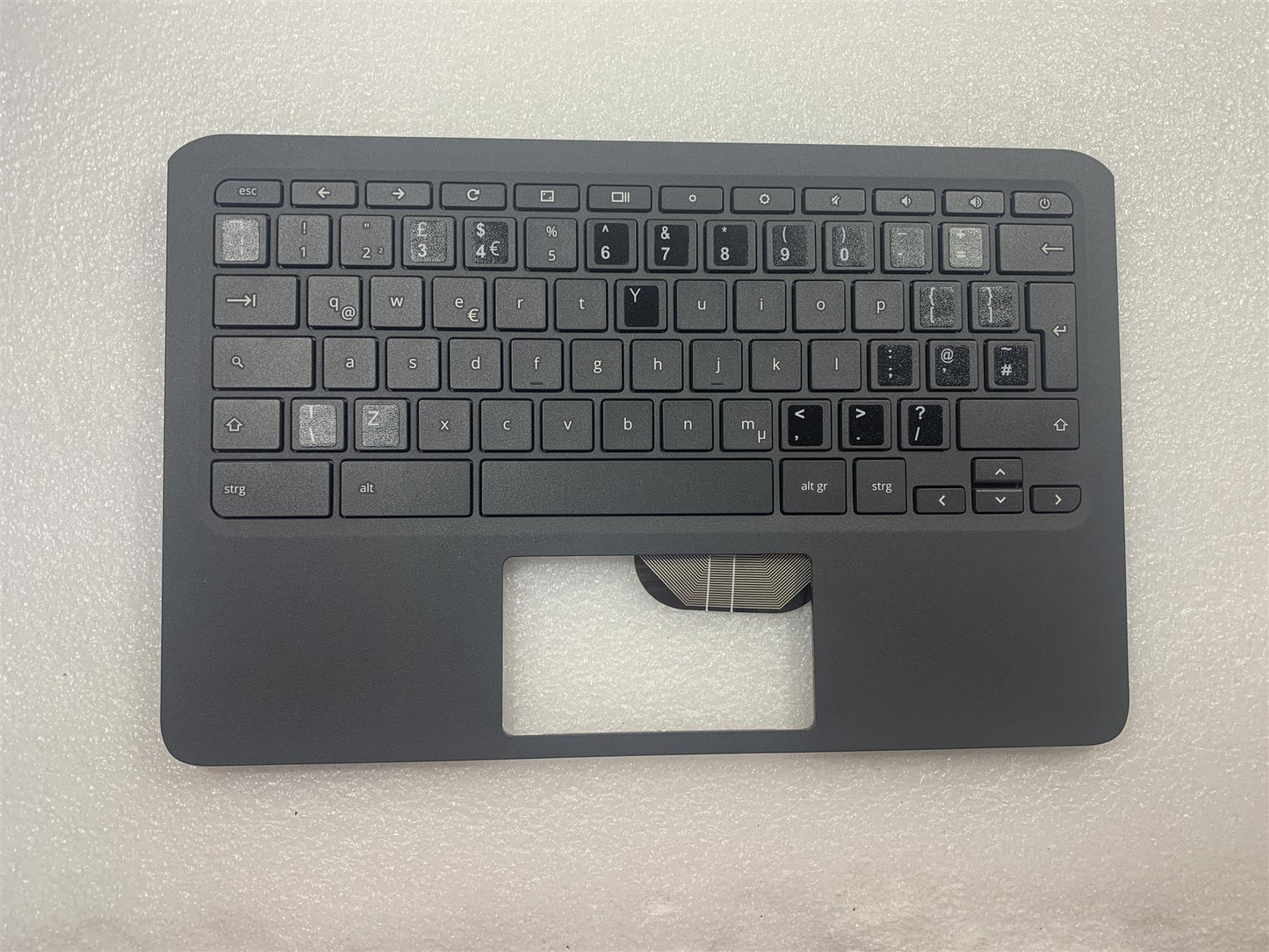 HP Chromebook 11A G6 L92334-031 L52192-031 English UK Keyboard Palmrest With Sticker NEW