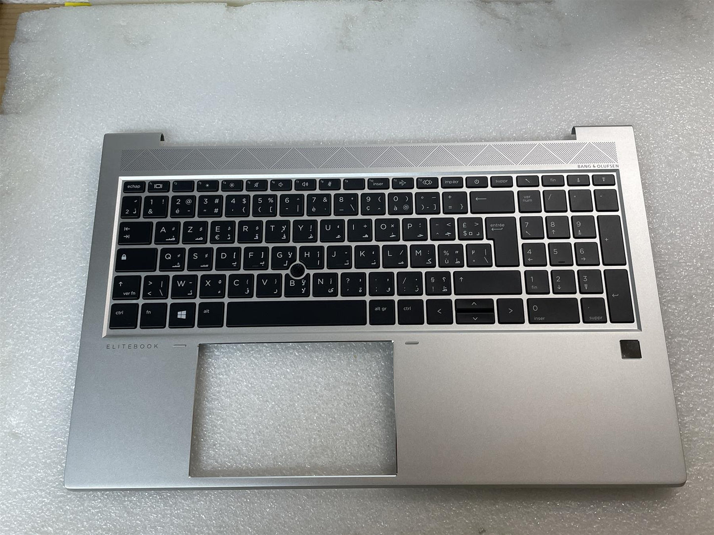 For HP EliteBook 850 G8 M35818-FP1 AZERTY Arabic Palmrest Keyboard Top Cover - - We are sending M35816-FP1
