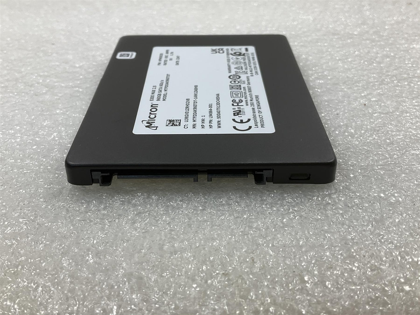 For HP M20325-800 Micron 5300 MAX 2.5 inch SATA SSD Solid State Drive 960GB NEW