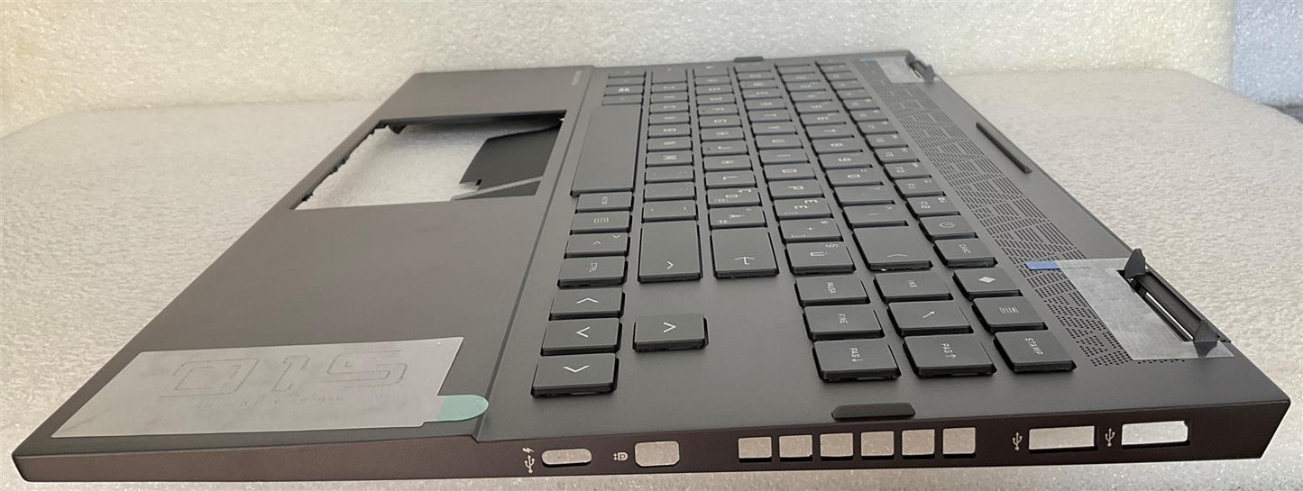 For HP OMEN 15-EN 15Z-N M47718-061 M46183-061 Italian IT Keyboard Palmrest italiano italia tastiera illuminazione a 4 zone 4-zone lighting NEW
