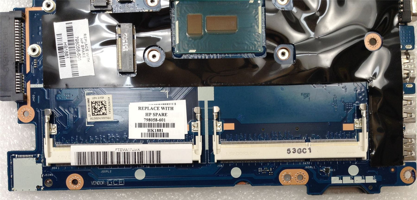 HP ProBook 430 G2 Laptop 798058-601 501 001 Intel Celeron 3205U UMA MB Motherboard NEW