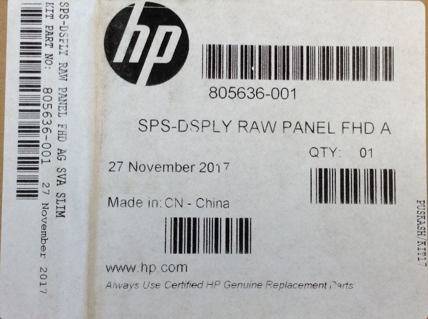 HP Chromebook 14 G3 CD570M 14.0 805636-001 FULL HD also for HD+ HD 76881-001 906529 6MC1Q0255E2000B CT:CECDR01K58P00C