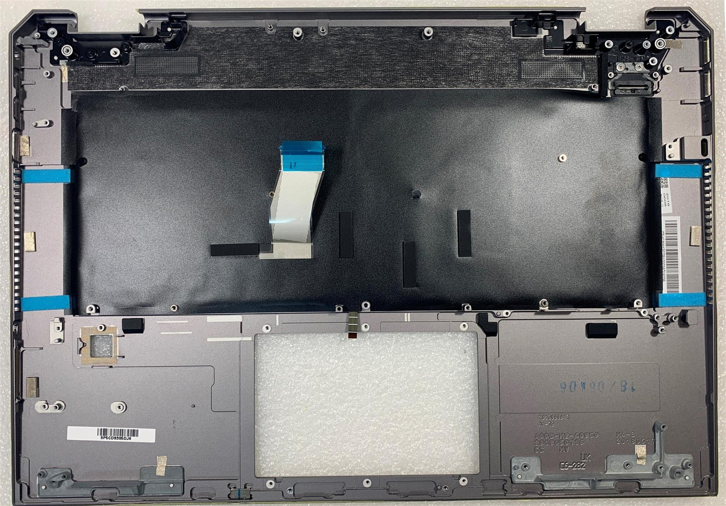 HP ZBook Studio x360 G5 L30669-031 L13015-031 L13015-032 2YN58AV Palmrest UK English Keyboard With Sticker NEW
