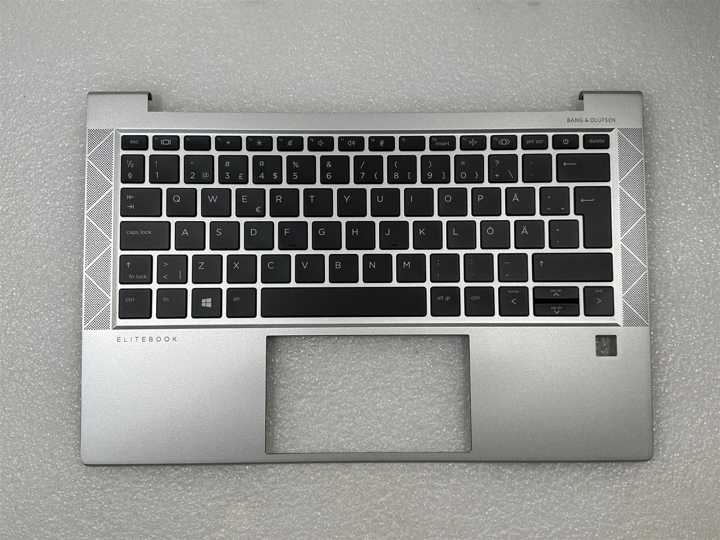 For HP EliteBook 835 G8 Swedish Finnish M53848-B71 Palmrest Keyboard Top Cover