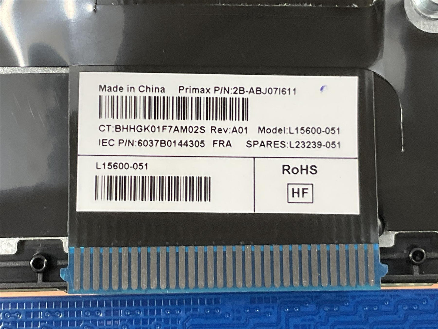 HP 14-CM 14G-CX 14Q-CY 14Z-CM L48769-051 L48210-051 French FR Palmrest Keyboard