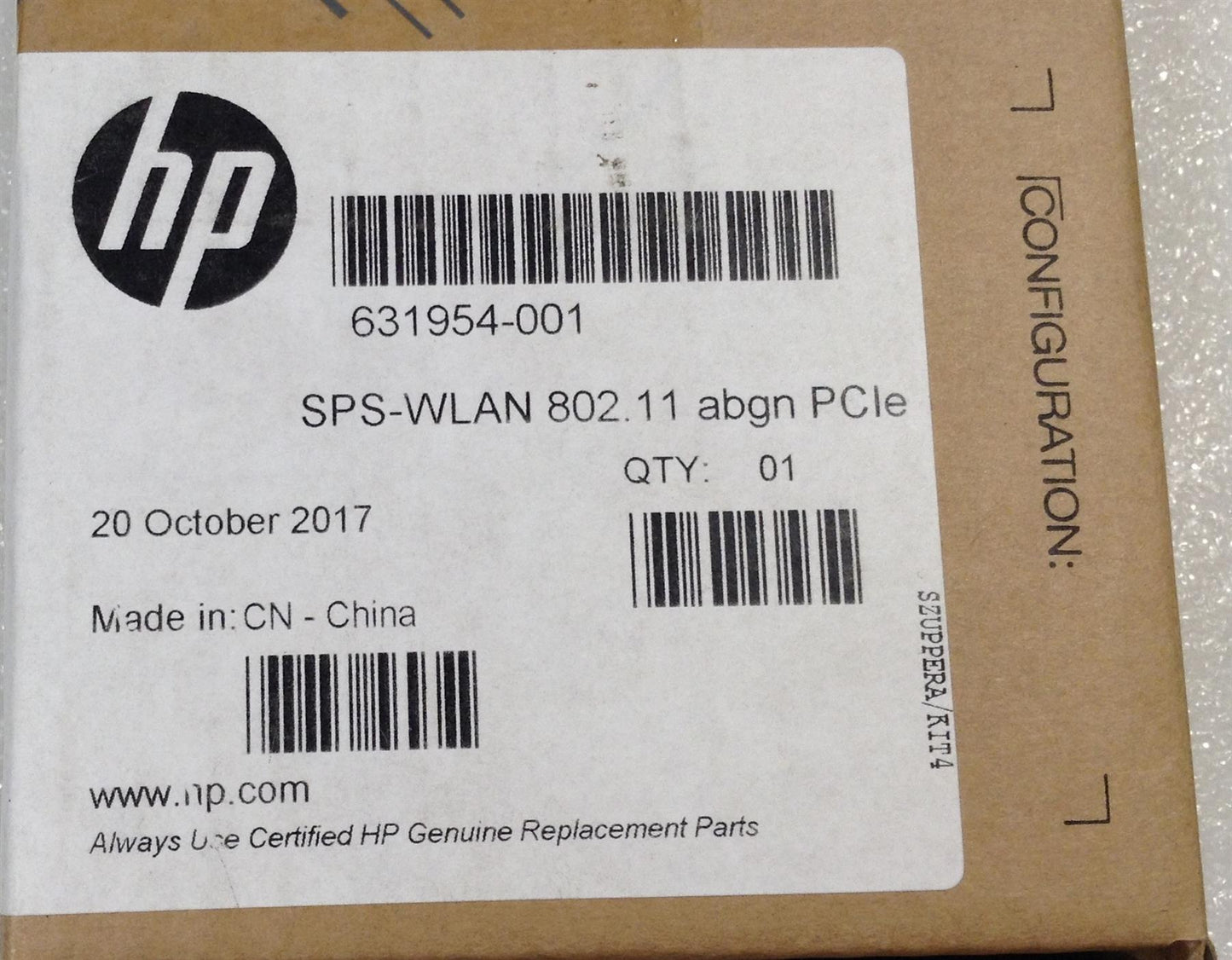 HP 631954-001 Wireless Card Advanced-N 6205 Intel Centrino WLAN PCIe network NEW
