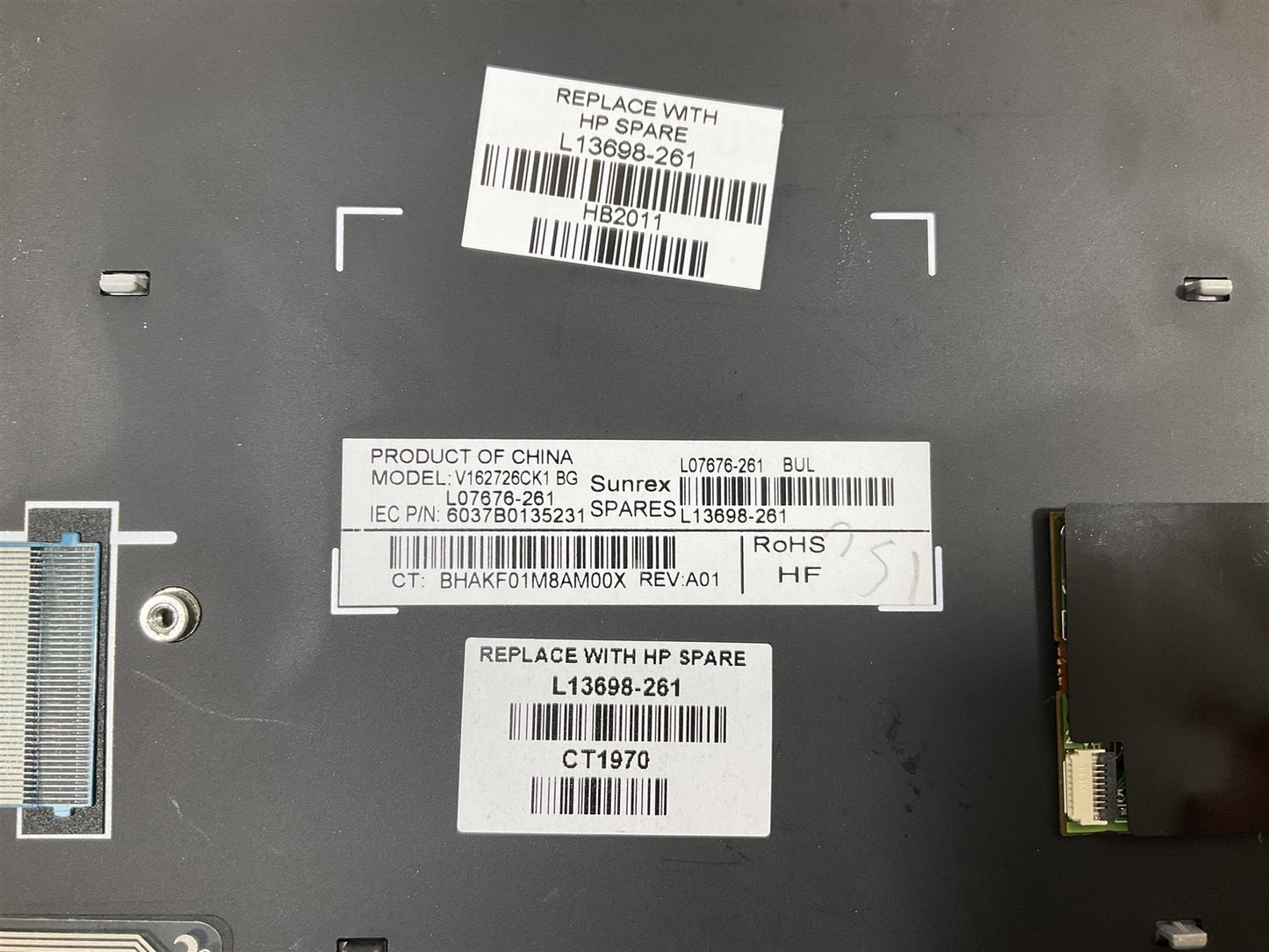 for HP EliteBook 830 836 G5 G6 L13698-261 Bulgaria Bulgarian Layout Keyboard NEW