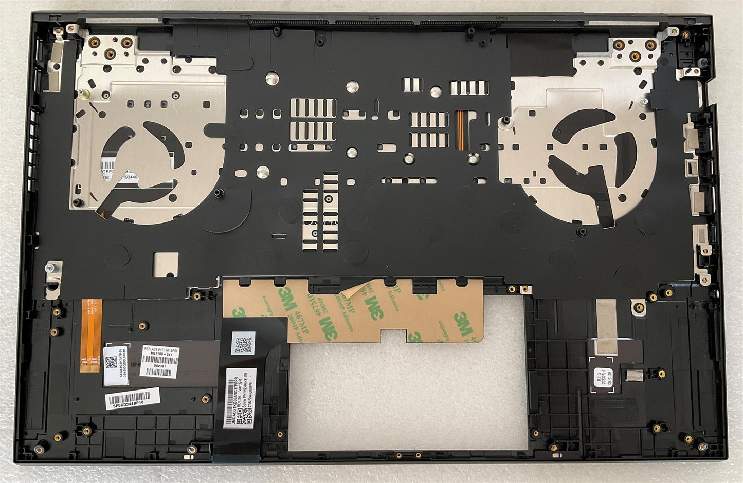 For HP OMEN 16-C M76273-041 M57199-041 German GR Keyboard Palmrest Genuine NEW