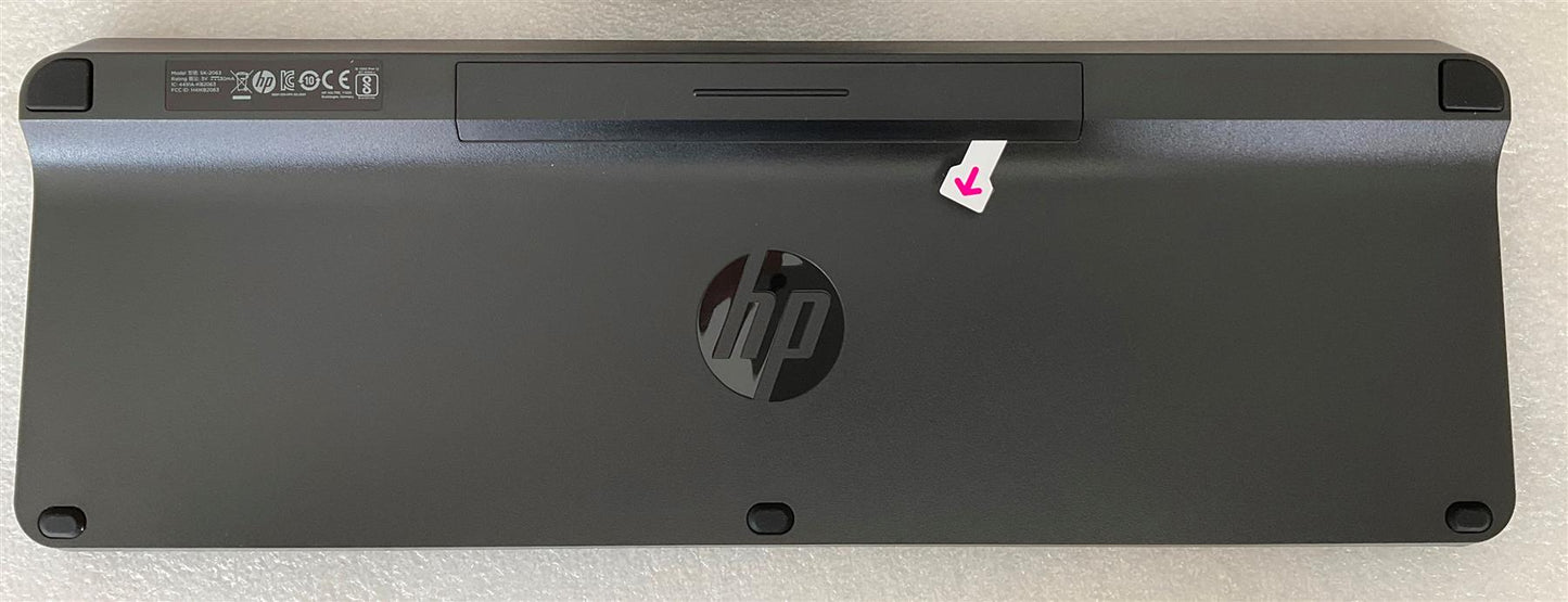 HP Yellowstone Vesuvius 801523-151 801523-152 Greek USB Wireless Keyboard NEW