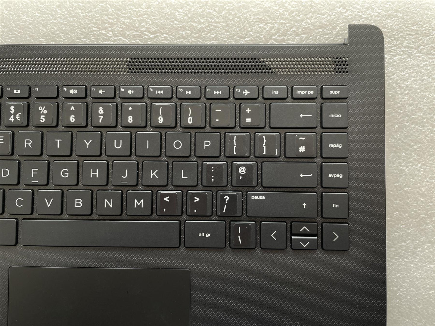 for HP 14-CM 14-CK Laptop L48769-031 L48210-031 UK English Keyboard Palmrest with Stickers