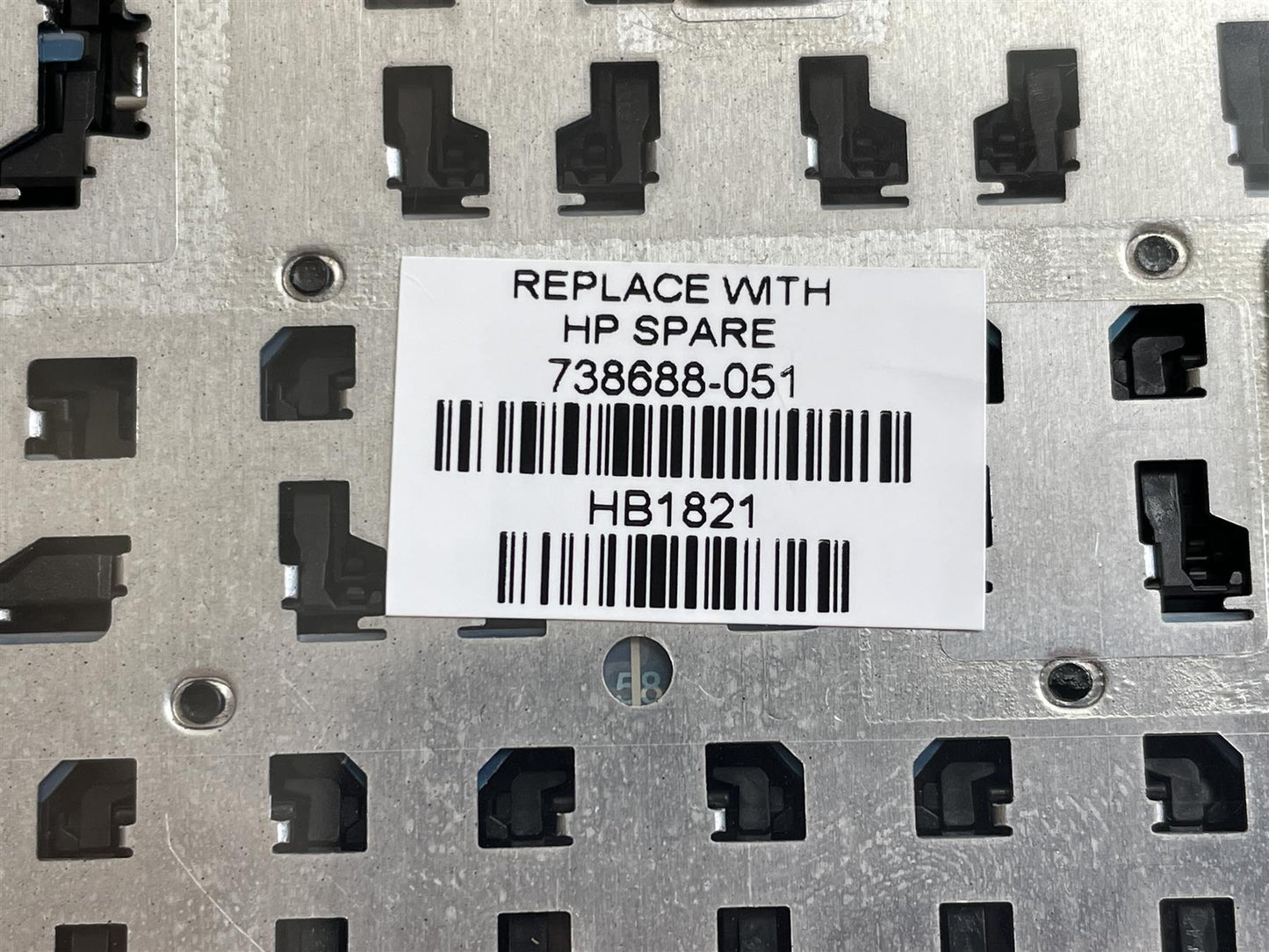 For HP PROBOOK 640 G1 738688-051 Keyboard French Genuine Original NEW