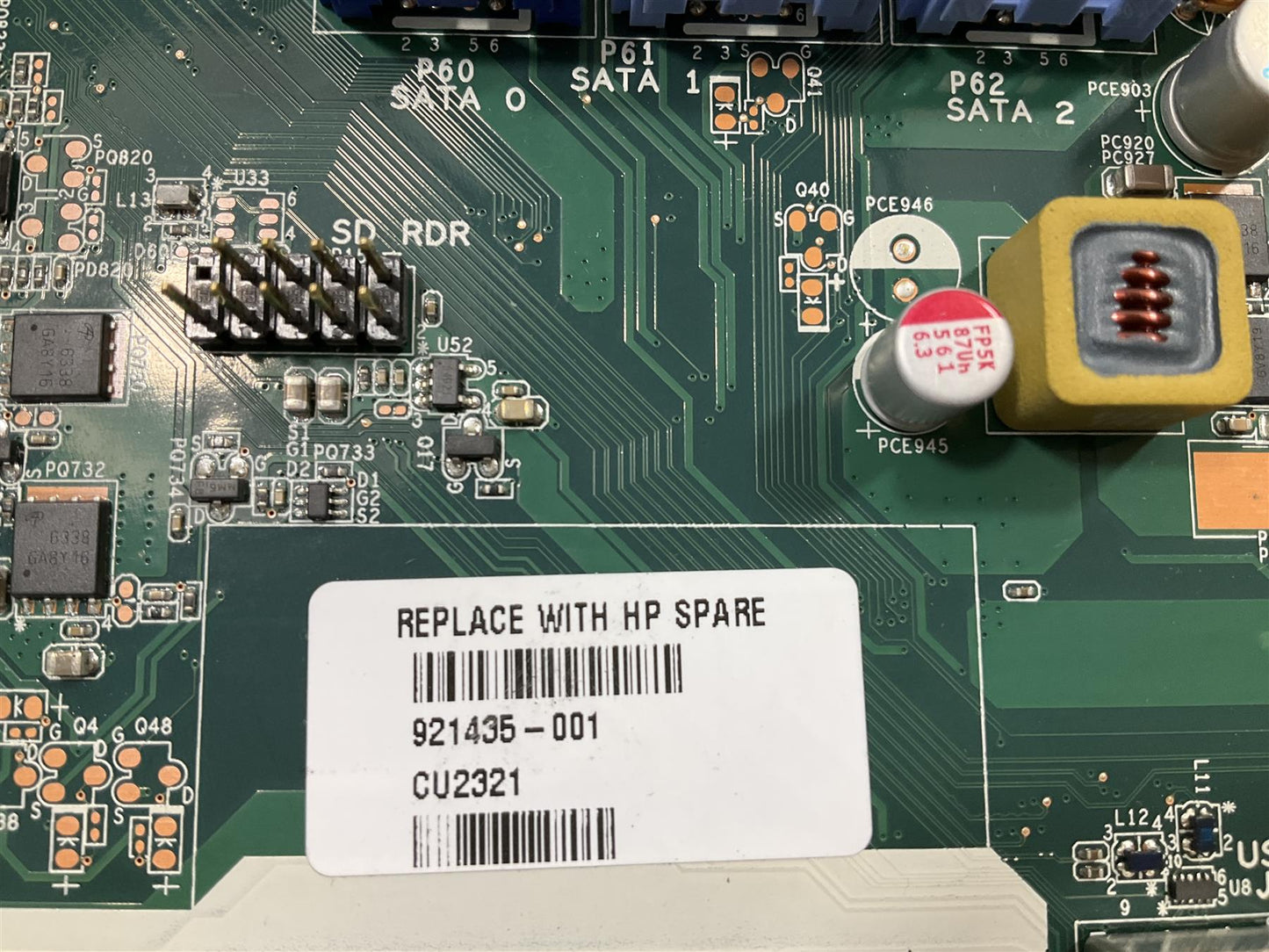 HP 290 G1 MT - ProDesk 280 G3 921256-001 921435 Intel LGA1151 Socket Motherboard