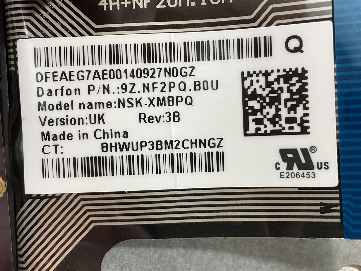 For HP Pavilion 14-CE L56735-031 L51753-031 UK English Palmrest Keyboard NEW