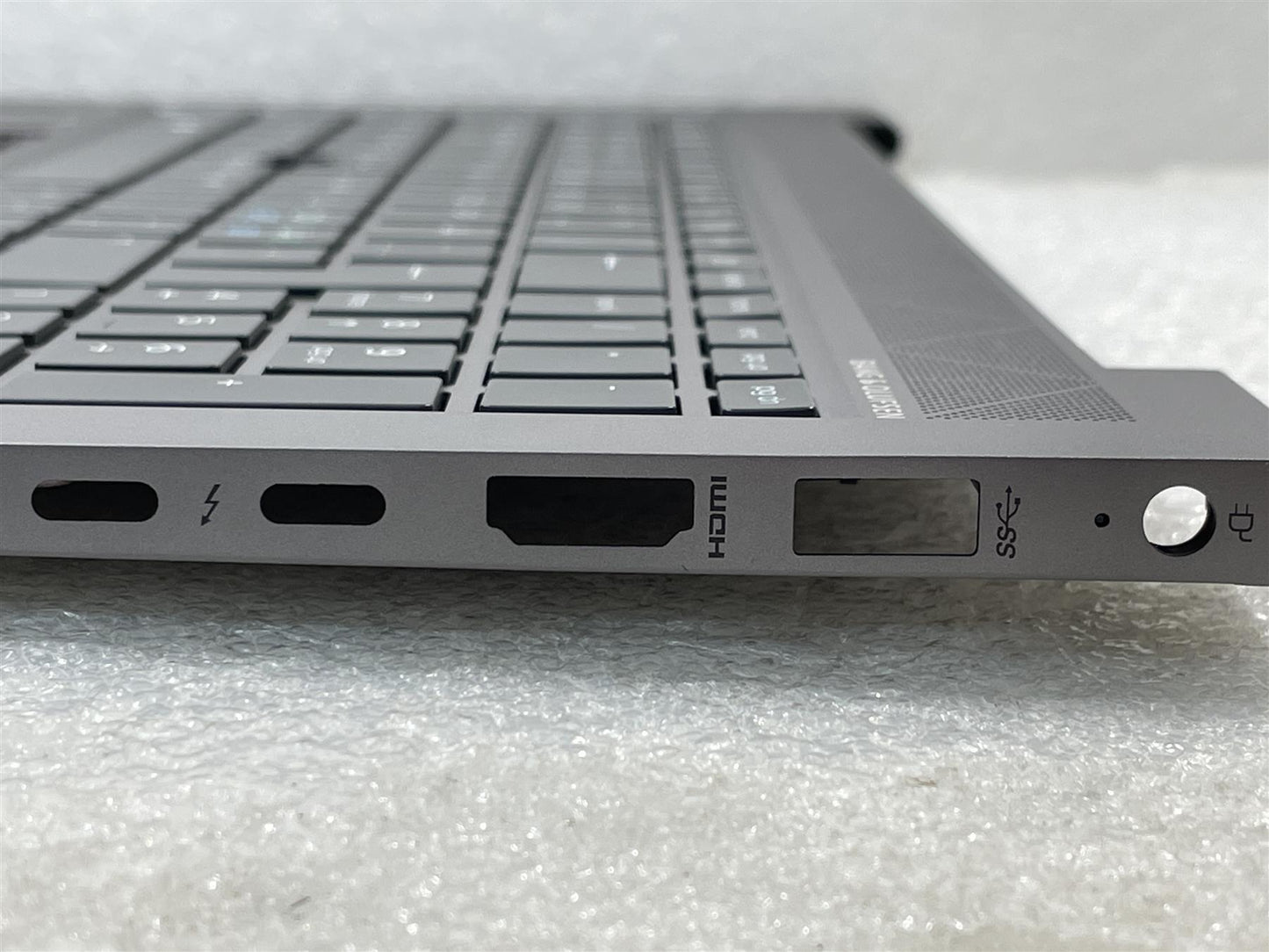For HP Zbook Firefly 15 G7 M07495-DH1 Danish Finnish Norwegian Keyboard Palmrest
