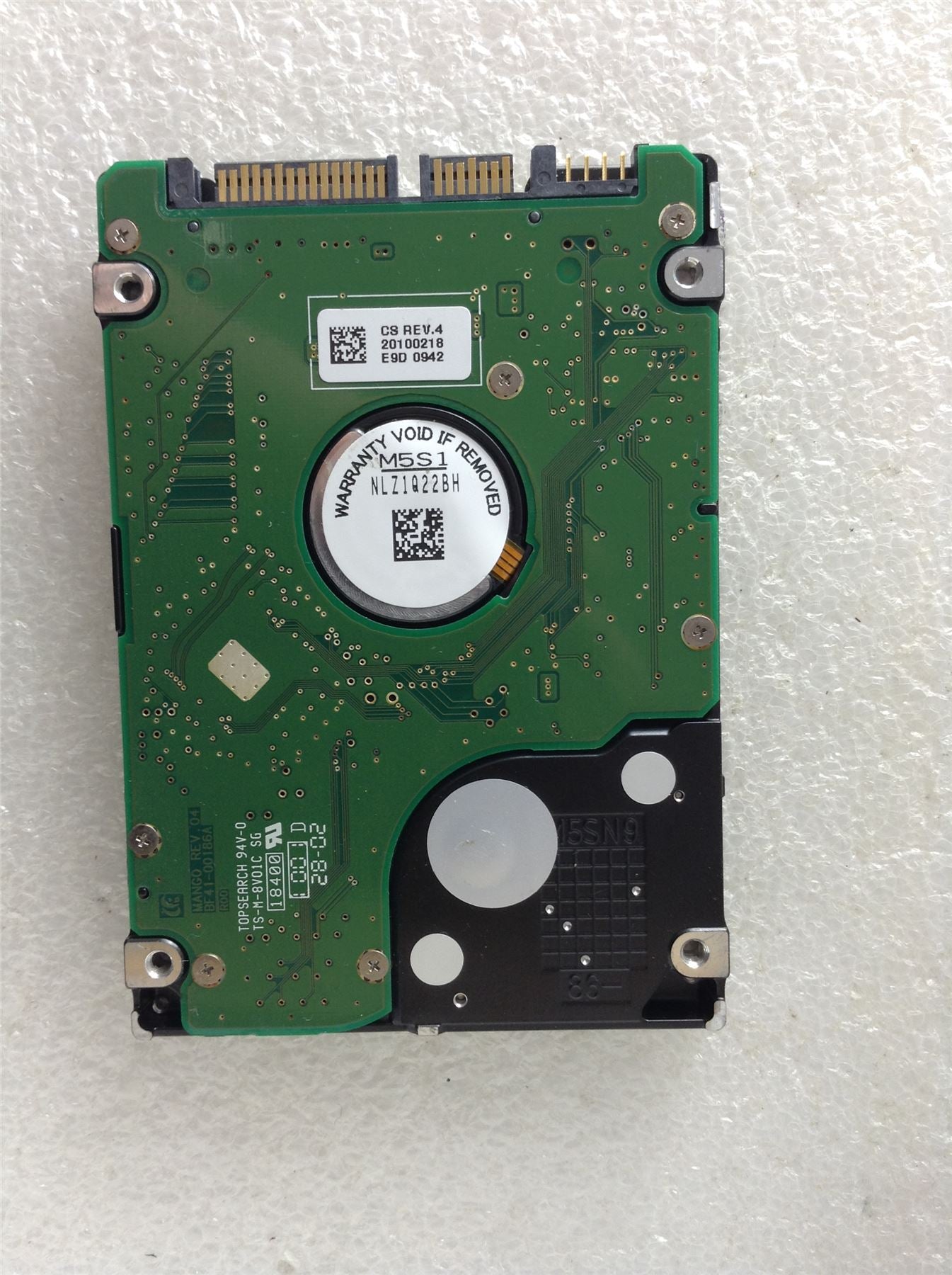 Hard Disk Drive HDD spares parts FAULTY SAMSUNG 160GB HM160HI HM160HI/SMO Z