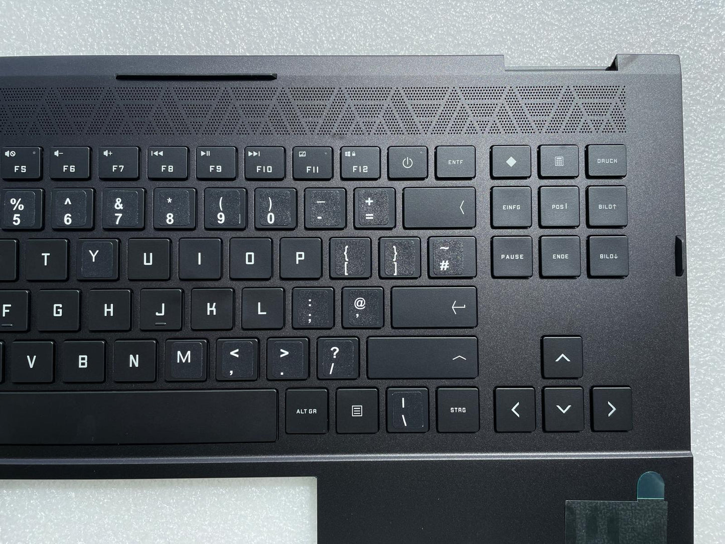 For HP OMEN 16T-B 16-B M75549-031 M62260 UK English Sticker Palmrest Keyboard