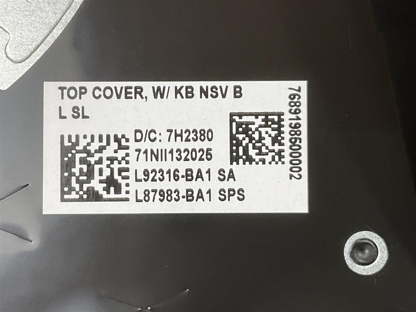 HP 17-CG 17T-CG L92316-BA1 L87983-BA1 Slovenia Slovenian Keyboard Palmrest NEW